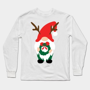 Marc the holiday gnome Long Sleeve T-Shirt